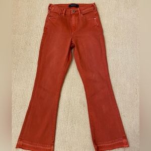 Women’s scotch and soda red jeans, size 25/32
